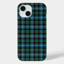MacRae Clan Bright Blue und Green Hunting Tartan