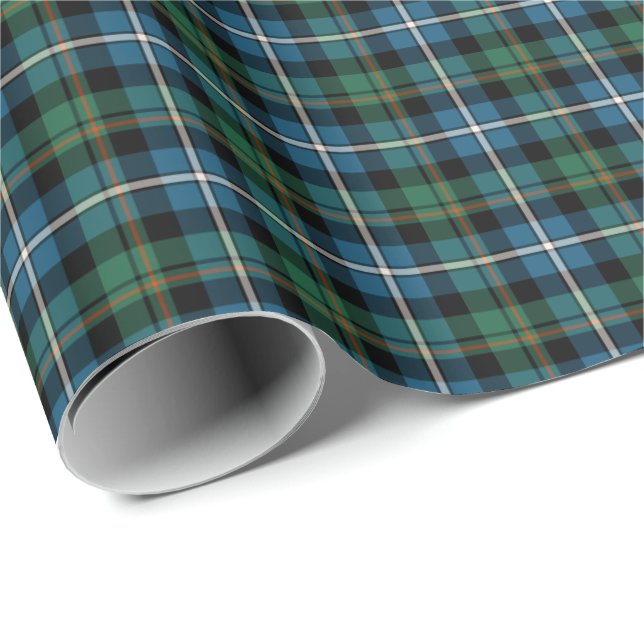 MacRae Clan Hunting Tartan Geschenkpapier (Rolleneckpunkt)