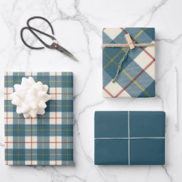 MacRae Conchra Scottish Clan Tartan Geschenkpapier Set