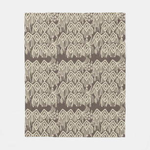 Macrame Bohemisch Knittern Zeichnend Muster Fleecedecke