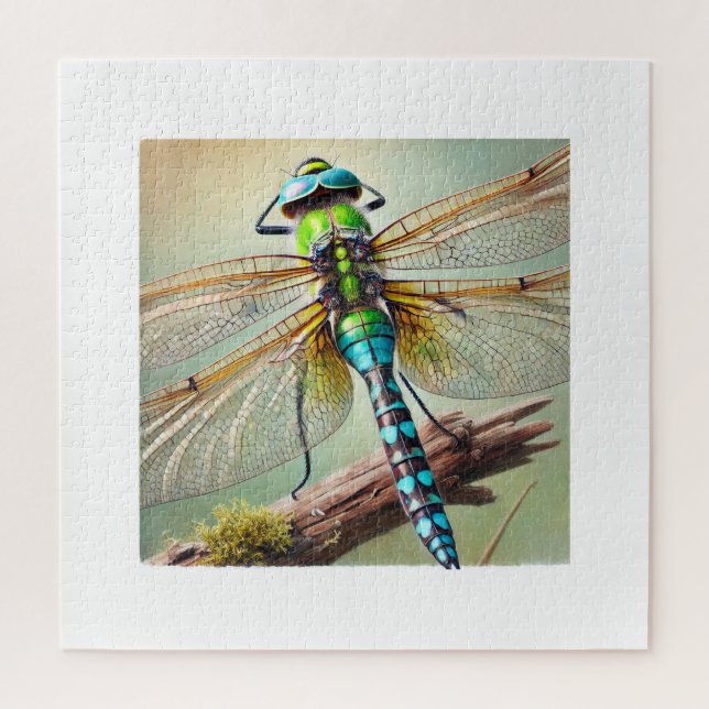 Macromia Dragonfly 200924IREF242 - Watercolor Puzzle (Vertikal)