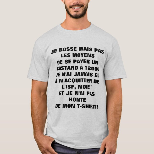 MACRON et son mépris T - Shirt (Vorderseite)