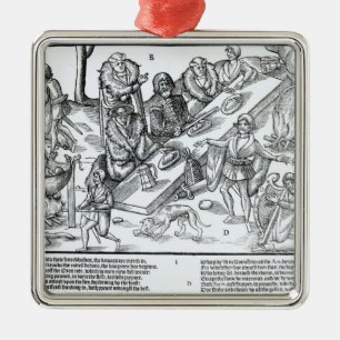 MacSweeneys Fest Silbernes Ornament