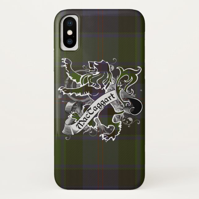MacTaggart Tartan Lion Case-Mate iPhone Hülle (Rückseite)