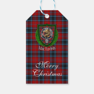 MacTavish Scottish Clan Tartan & Crest Geschenkanhänger