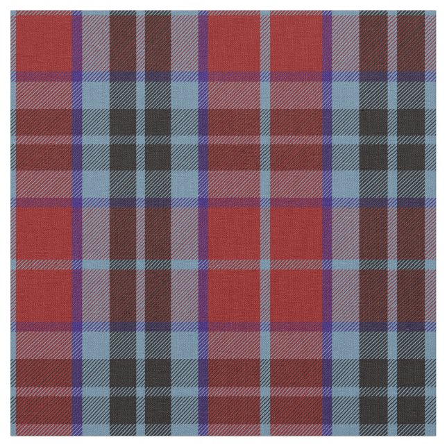MacTavish Tartan-Druck Stoff (Nahaufnahme)