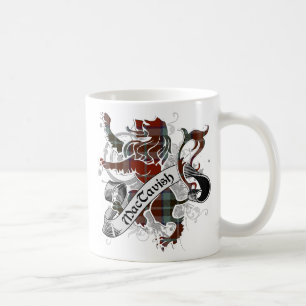 MacTavish Tartan Lion Tasse