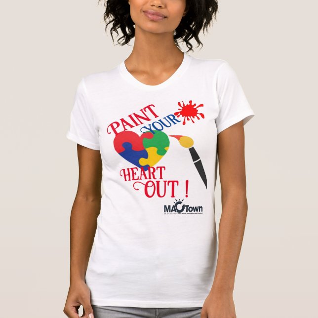 MACTown Paint Your Heart Out T-Shirt (Vorderseite)