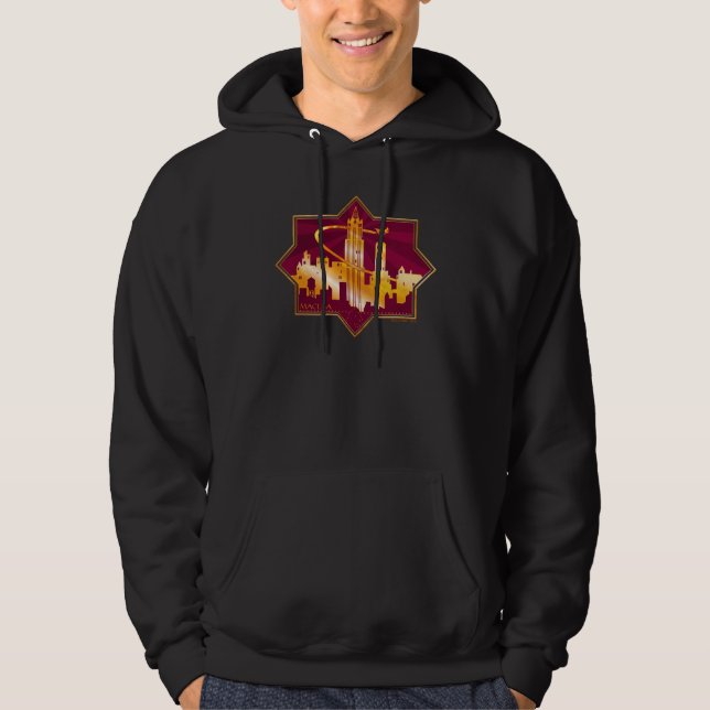 MACUSA™ Grafik-Abzeichen Hoodie (Vorderseite)