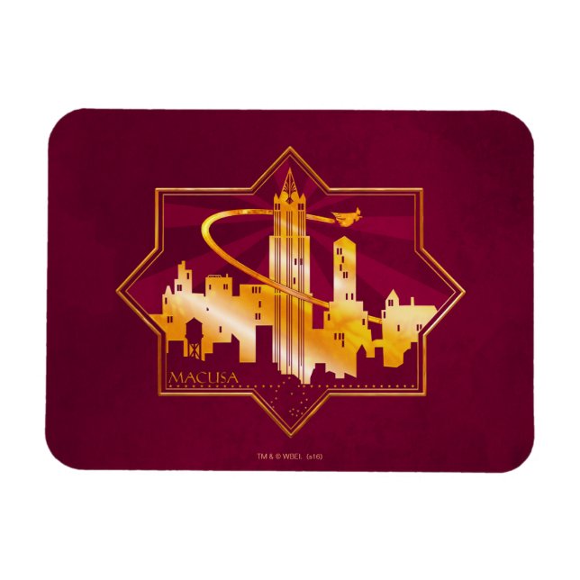 MACUSA™ Grafik-Abzeichen Magnet (Horizontal)