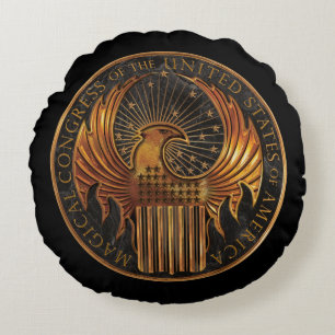 MACUSA™ Medallion Rundes Kissen