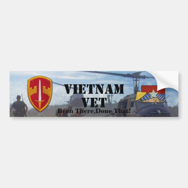 MACV Sog Militärberater Vietnam Nam Autoaufkleber (Vorne)