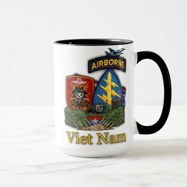 MACV SOG PATCH vietnam War vets Tasse (Rechts)