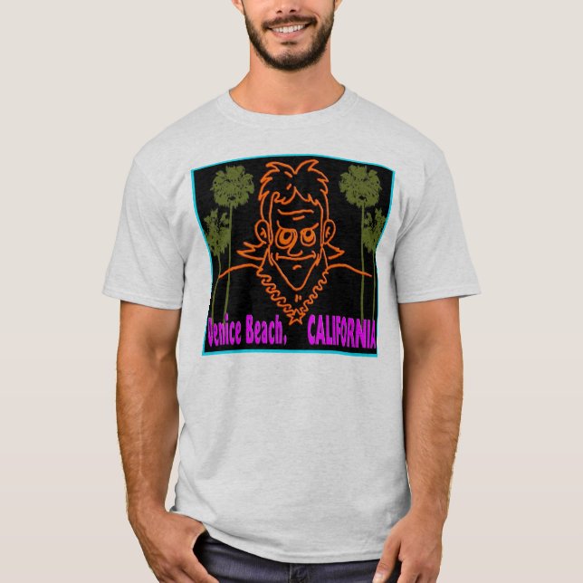 Macvy Venice Beach California T - Shirt! T-Shirt (Vorderseite)