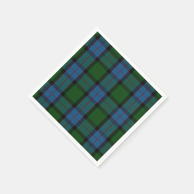MacWilliam Tartan Kariert Paper Napkins Serviette (Ecke)