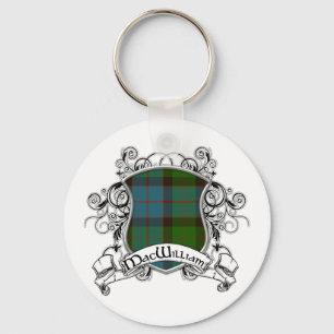 MacWilliam Tartan-Schild Schlüsselanhänger