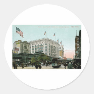 Macy’s Kaufhaus, New York Runder Aufkleber