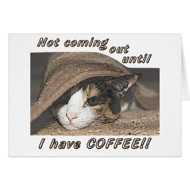 Macy Will auch Kaffee (Vorderseite (Horizontal))