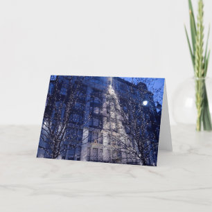 Macys Baum-Verkünder-Quadrat Feiertagskarte