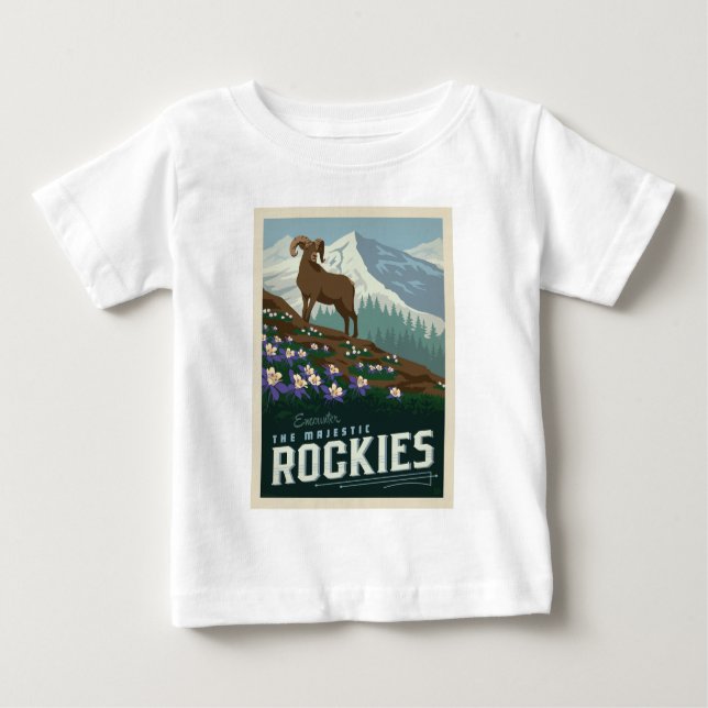 Macy's Blume Show|Rockies Baby T-shirt (Vorderseite)