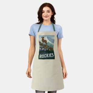 Macy's Blume Show Rockies Schürze