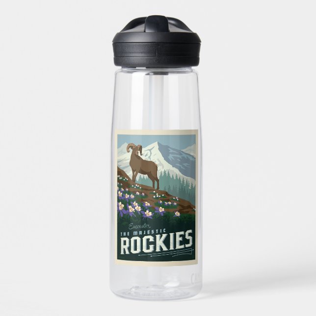Macy's Blume Show|Rockies Trinkflasche (Vorne)