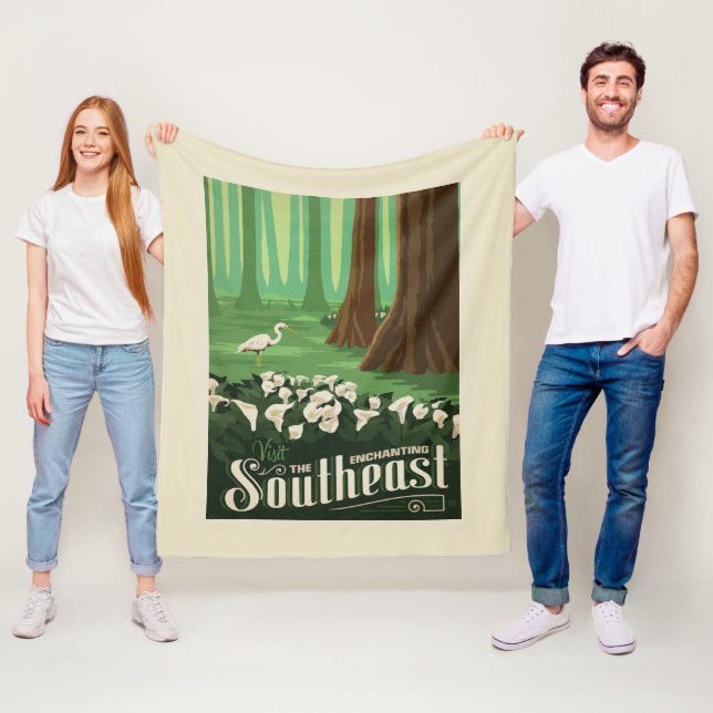 Macy's Blume Show | Südosten Fleecedecke (Beispiel)