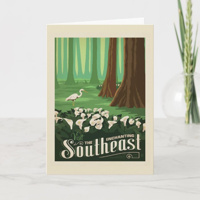 Macy's Blume Show | Südosten Karte (Vorderseite)