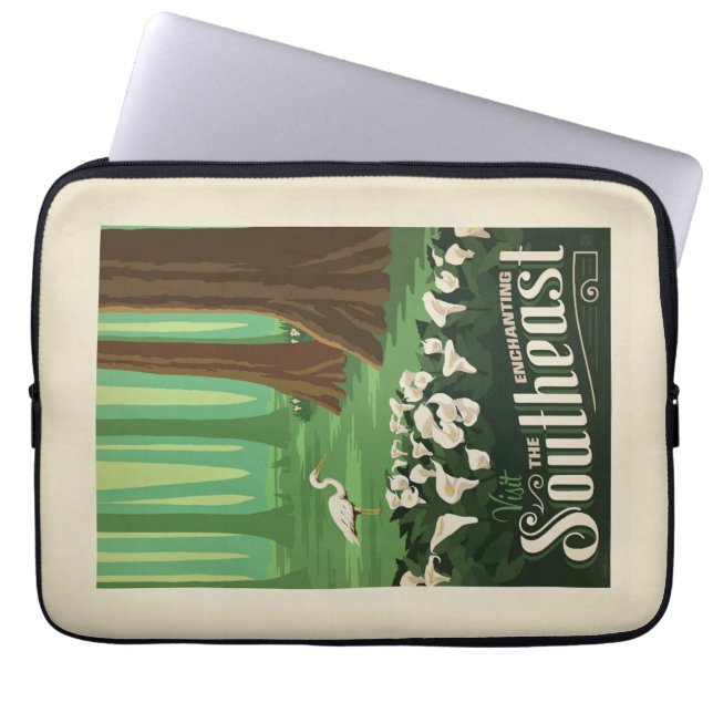 Macy's Blume Show | Südosten Laptopschutzhülle (Vorderseite)