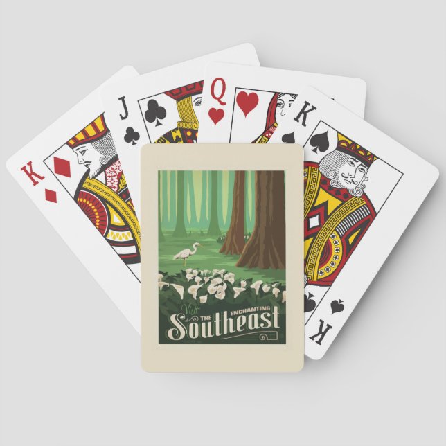 Macy's Blume Show | Südosten Spielkarten (Rückseite)