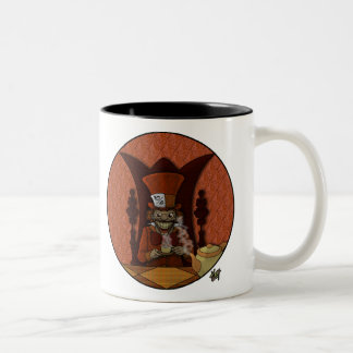 Mad as Hatter Coffee Cup Zweifarbige Tasse