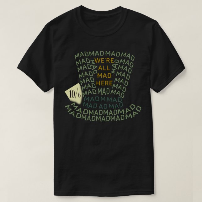 Mad as Hatter Essential T - Shirt (Design vorne)