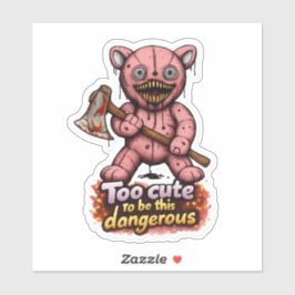 🐻💢 "Mad Bear Energy" Sticker 🎯🔥