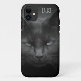 Mad Black Cat iPhone 11 Hülle