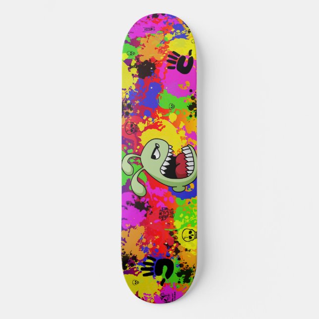 Mad Bunny Skateboard (Vorderseite)