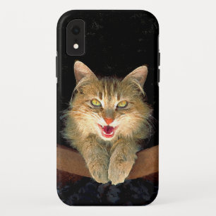 Mad Cat Painting - Niedliche Original Cat Art Case-Mate iPhone Hülle