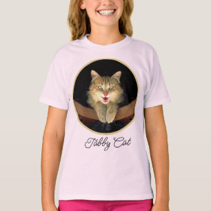 Mad Cat Painting - Niedlicher Original Cat Art T - T-Shirt