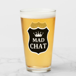 Mad Chat Glass Glas