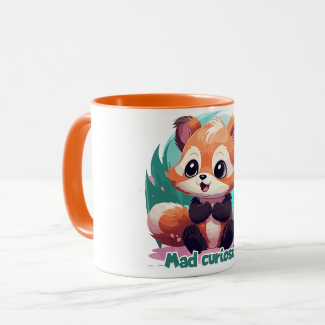 Mad Curiosity Tasse (Vorderseite Links)