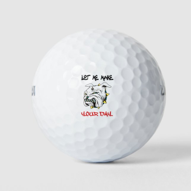 Mad Dog Golfball (Vorderseite)