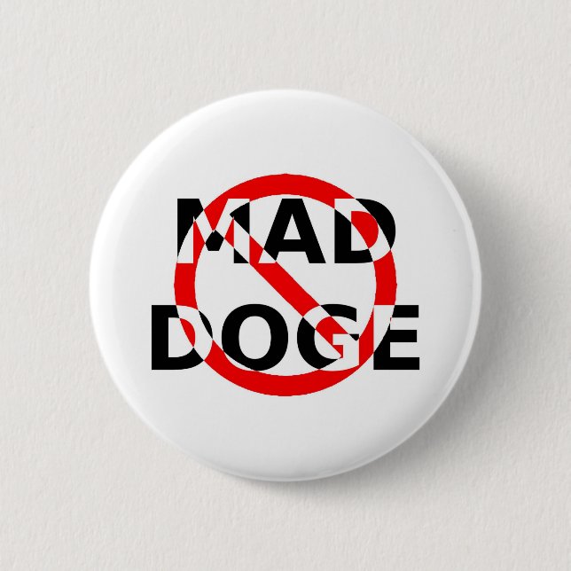 MAD DOGE BUTTON (Vorderseite)