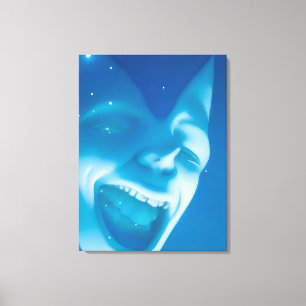 Mad Dreamer in den Sternen - Ken Magier Kunst Leinwanddruck