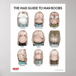 MAD Guide to Man B**bs Poster