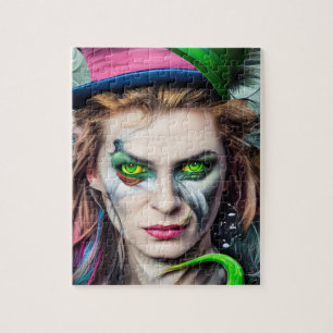 Mad Hatter AI generierte Kunst Puzzle