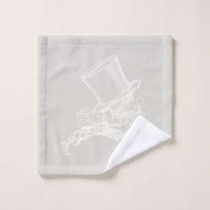 Mad Hatter Alice im Wunderland CUSTOM FARBE Waschlappen