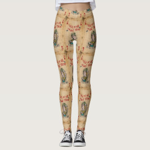 Mad Hatter Alice im Wunderland Wir sind alle verrü Leggings