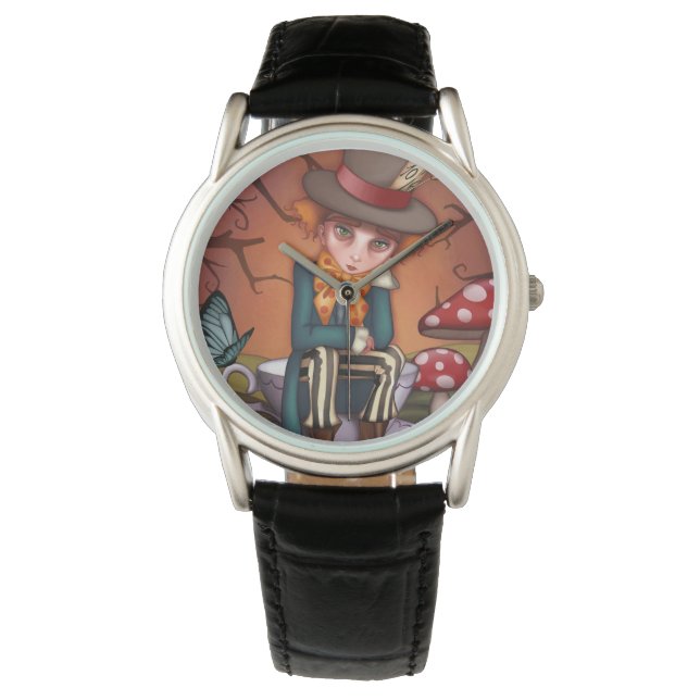 Mad Hatter Armbanduhr (Vorderseite)