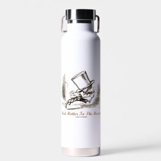 Mad Hatter auf die Rettungswonderland-Sentiment Trinkflasche