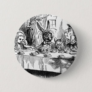Mad Hatter Button