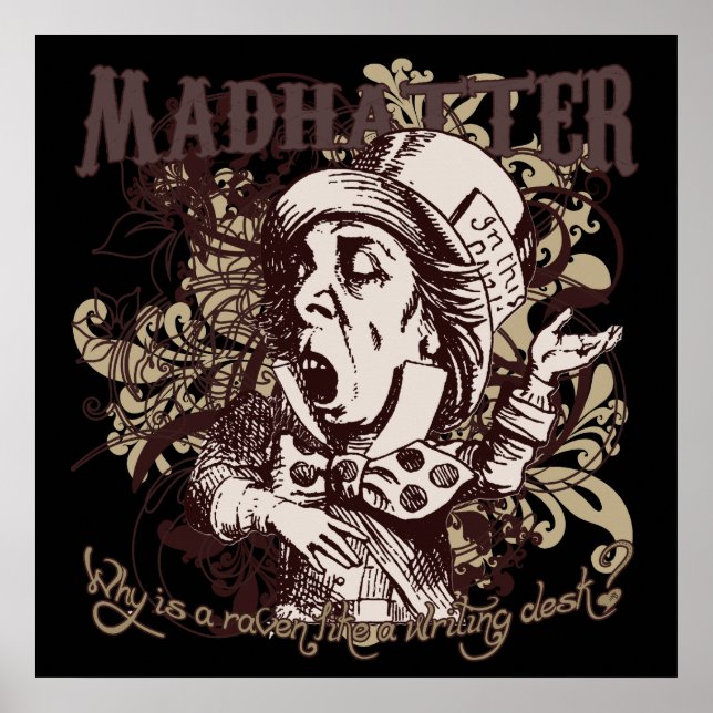 Mad Hatter Carnivale Style Poster (Vorne)